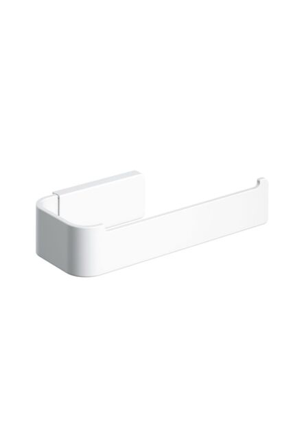 Cosmic Toilet Roll Holder, Matt White, Self-Adhesive option, Nea Collection in White - image 1