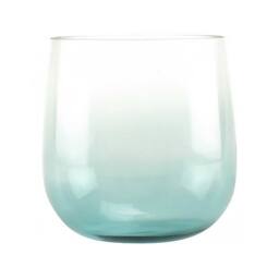 simpa Savoy Ombre Blue Glass Candle Holders - Set of 2 - thumbnail 2