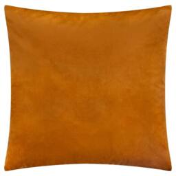 Furn Metro Prism Velvet Square Cushion in Orange - Size: 45 cm x 45 cm - thumbnail 2