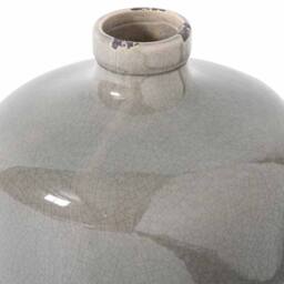 Lemon Pavilion Furniture and Decor Garda Glazed Eve Vase - Ceramic - L29 x W29 x H29 cm - Grey - thumbnail 2
