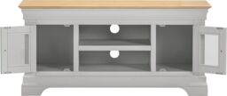 Seconique Bordeaux Small TV Stand (Fully Assembled) in Light Grey - thumbnail 5