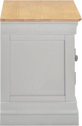 Seconique Bordeaux Small TV Stand (Fully Assembled) in Light Grey - thumbnail 7