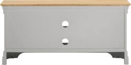 Seconique Bordeaux Small TV Stand (Fully Assembled) in Light Grey - thumbnail 6