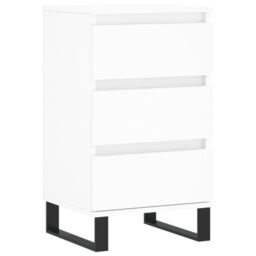 Berkfield Home Sideboard White 40x35x70 cm Engineered Wood - Size: 40 x 35 x 70 cm - thumbnail 2