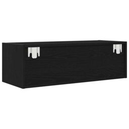 Berkfield Home TV Cabinets 2 pcs Black Oak 80x31x25.5 cm Engineered Wood - thumbnail 9