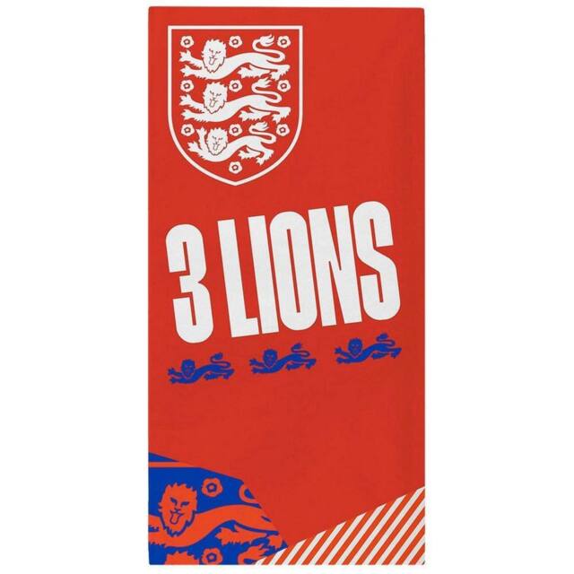 England FA Crest Towel in Red - image 1