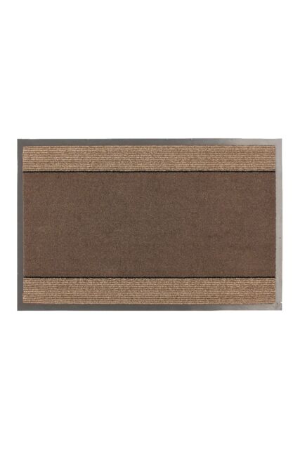 JVL Miracle Machine Washable Barrier Doormat 40x60cm Brown - Size: 40 cm x 60 cm - image 1