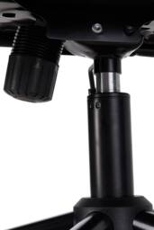 Living and Home Swivel & Height Adjustable Office Chair Vanity Chair with High Back in Brown - thumbnail 7