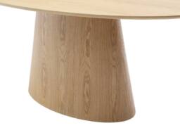 Vente-unique 6 - Seater MDF Dining Table - Light Natural - ANTELADA in Light Oak - thumbnail 8