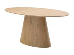 Vente-unique 6 - Seater MDF Dining Table - Light Natural - ANTELADA in Light Oak - thumbnail 6