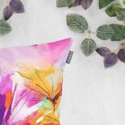 icon Meadow Print Red Outdoor Cushion - Size: 43 cm x 43 cm - thumbnail 5