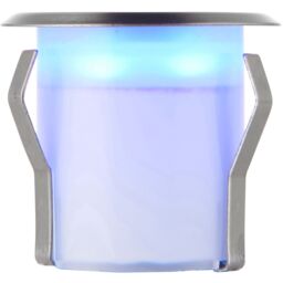 Loops 4 PACK Recessed Decking IP67 Guide Light - 0.8W Blue LED - Stainless Steel in Metallics - thumbnail 5