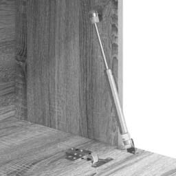Berkfield Home Grey Writing Desk Grey Sonoma Engineered wood Large - thumbnail 9