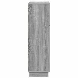 Berkfield Home Grey Writing Desk Grey Sonoma Engineered wood Large - thumbnail 7