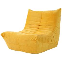 Dprodo Lazy Floor Sofa Couch, Ergonomic Design Fireside Chair in Yellow - Size: 1 Pack - thumbnail 8