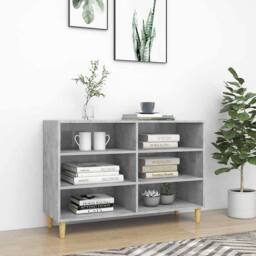 Berkfield Home Sideboard Concrete Grey 103.5x35x70 cm Engineered Wood - thumbnail 2