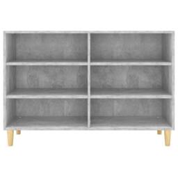 Berkfield Home Sideboard Concrete Grey 103.5x35x70 cm Engineered Wood - thumbnail 4