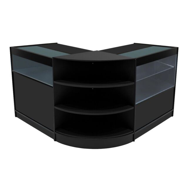 Monstershop Harmonia LED Shop Counter Set B900, C900 & LM60 - Black - image 1