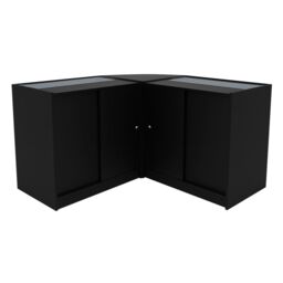 Monstershop Harmonia LED Shop Counter Set B900, C900 & LM60 - Black - thumbnail 2