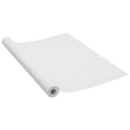 Berkfield Home Self-adhesive Furniture Film White Wood 500x90 cm PVC