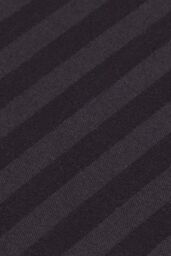 Homescapes Egyptian Cotton Satin Stripe Flat Sheet 330 Thread Count in Black - Size: Single Flat - thumbnail 4