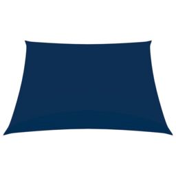 Berkfield Home Sunshade Sail Oxford Fabric Square 4x4 m Blue - thumbnail 2