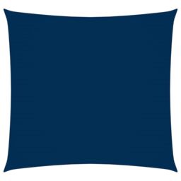 Berkfield Home Sunshade Sail Oxford Fabric Square 4x4 m Blue - thumbnail 1