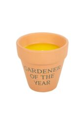 KDMD Gardener of the Year Citronella Candle in Brown