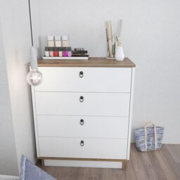 Decorotika Sahra Modern Chest of Drawers in Light Beige - thumbnail 1