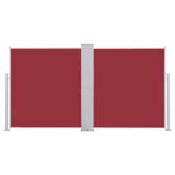Berkfield Home Retractable Side Awning 170x600 cm Red