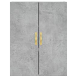 Berkfield Home Highboard Concrete Grey 69.5x34x180 cm Engineered Wood - thumbnail 6