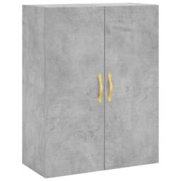 Berkfield Home Highboard Concrete Grey 69.5x34x180 cm Engineered Wood - thumbnail 5