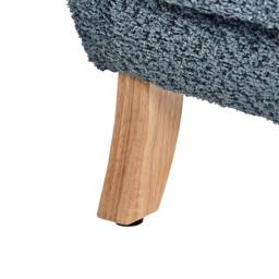 Wyld and Coco Bouclé Armchair for Children - Dark Blue - thumbnail 8