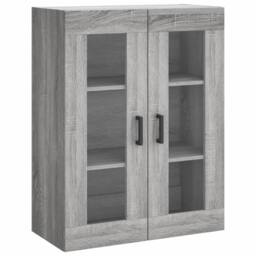 Berkfield Home Highboard Grey Sonoma 69.5x34x180 cm Engineered Wood - thumbnail 5