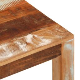 Berkfield Home Coffee Table 55x55x35 cm Solid Wood Reclaimed - Size: 55 x 55 x 35 cm - thumbnail 6