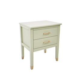 Cabinet Bits Palazzi 2 Drawer Bedside Table in Teal - thumbnail 4