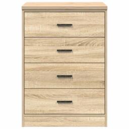 Berkfield Home Durable Garage Storage Cabinet Sonoma Oak 60x51x85 cm Solid Wood Pine in Light Tan - Size: 60 x 51 x 85 cm - thumbnail 6