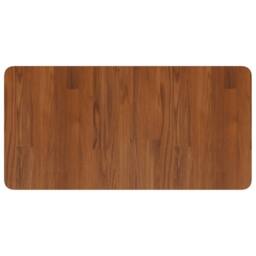Berkfield Home Basin Shelf Wall Mounted Steel & Solid Wood Oak in Brown - thumbnail 8