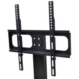 Berkfield Home Pedestal TV Stand for 26-42 Inch Screen Max VESA 400x400 mm 30kg in Black - thumbnail 3