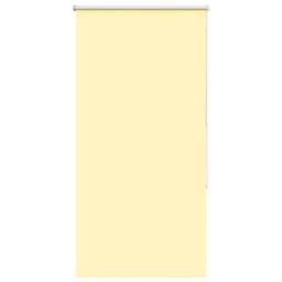Berkfield Home Roller Blind Blackout Yellow 85x130 cm Fabric Width 80.7 cm Polyester - thumbnail 2