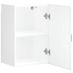 Berkfield Home Kitchen Wall Cabinet Lucca White Engineered Wood - thumbnail 6