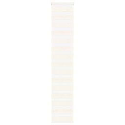 Berkfield Home Zebra Blind Marble Beige 40x230 cm Fabric Width 35.9 cm Polyester