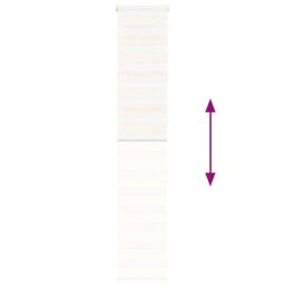 Berkfield Home Zebra Blind Marble Beige 40x230 cm Fabric Width 35.9 cm Polyester - thumbnail 5