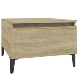 Berkfield Home Side Tables 2 pcs Sonoma Oak 50x46x35 cm Engineered Wood in Brown - Size: 50 x 46 x 35 cm - thumbnail 6
