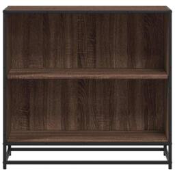 Berkfield Home Book Cabinet Brown Oak 80.5x35x76 cm Engineered Wood - thumbnail 4