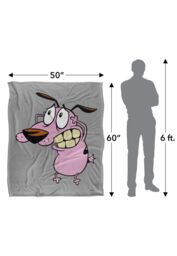 Courage The Cowardly Dog Season 1 Cover Silky Touch Super Soft Throw Blanket 152 X 127 cm in White - thumbnail 5