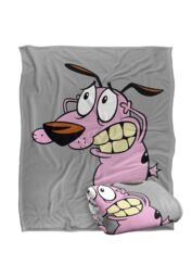 Courage The Cowardly Dog Season 1 Cover Silky Touch Super Soft Throw Blanket 152 X 127 cm in White - thumbnail 2