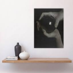 "Artery8 The Crystal Ball Rebecca Strand Stieglitz Wall Art Poster Print in Grey - Size: W18"" x H24""" - thumbnail 4