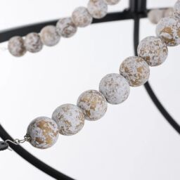 Garwarm 12-Light Dimmable Wagon Wheel Chandelier with Beaded Accents in Black - thumbnail 8
