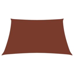 Berkfield Home Sunshade Sail Oxford Fabric Square 5x5 m Terracotta in Orange - thumbnail 2